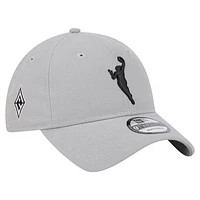Men's New Era Gray Las Vegas Aces 9TWENTY Adjustable Hat
