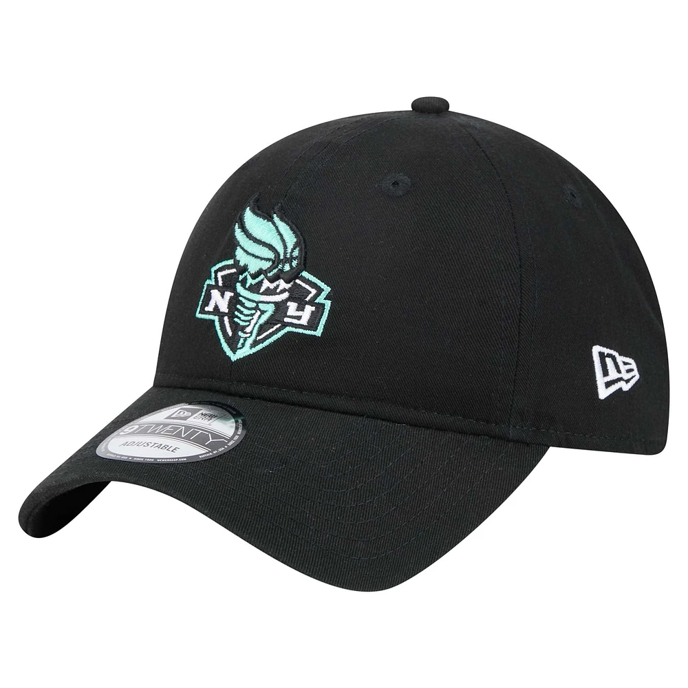 Men's Sabrina Ionescu Black New York Liberty Name & Number Sidepatch 9TWENTY Adjustable Hat