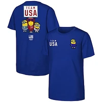 Men's  Royal Team USA Minions T-Shirt