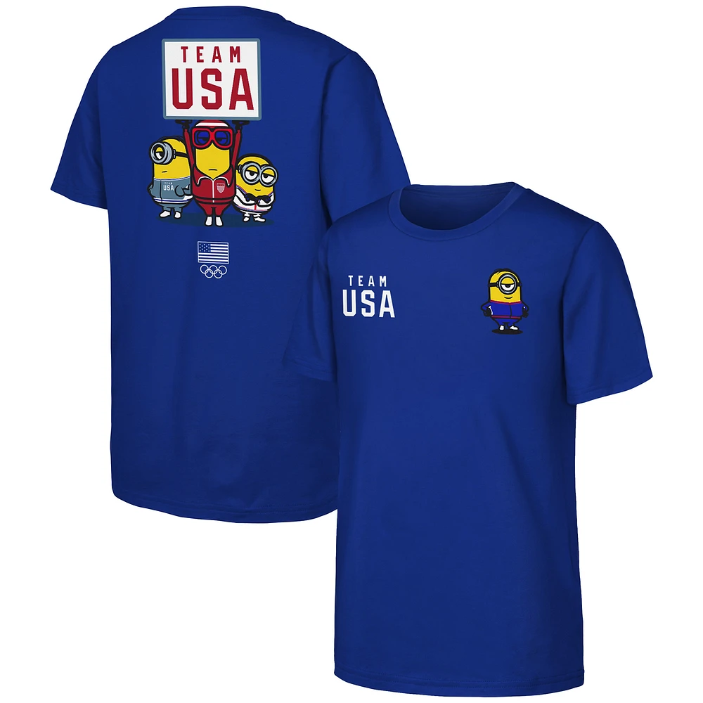 Men's Royal Team USA Minions T-Shirt