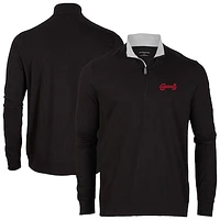 Men's Black El Paso Chihuahuas Alumni Quarter-Zip Pullover Top