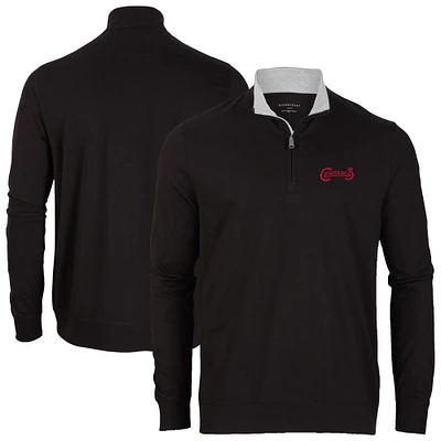 Men's Black El Paso Chihuahuas Alumni Quarter-Zip Pullover Top