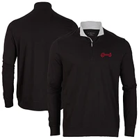 Men's Black El Paso Chihuahuas Alumni Quarter-Zip Pullover Top