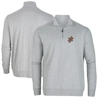 Men's Heather Gray Inland Empire 66ers Alumni Quarter-Zip Pullover Top