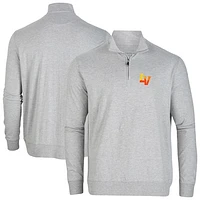 Men's Gray Las Vegas Aviators Alumni Quarter-Zip Pullover Top