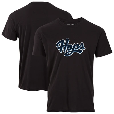 Men's Black Hillsboro Hops Essential T-Shirt