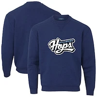 Men's Red Corpus Christi Hooks Essential Fleece Crewneck Pullover Sweatshirt