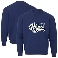 Men's Red Corpus Christi Hooks Essential Fleece Crewneck Pullover Sweatshirt