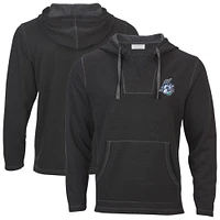 Men's Heather Black Hartford Yard Goats Baja Fleece Pullover Hoodie