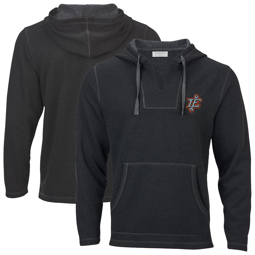 Men's Heather Black Inland Empire 66ers Baja Fleece Pullover Hoodie