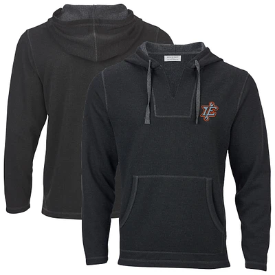 Men's Heather Black Inland Empire 66ers Baja Fleece Pullover Hoodie