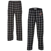 Men's Charcoal/Black Inland Empire 66ers Harley Flannel Pants