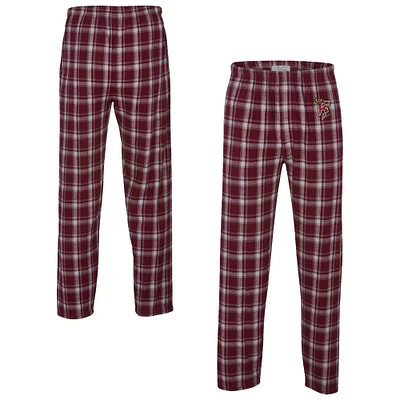Men's Maroon Wisconsin Timber Rattlers Harley Flannel Pants
