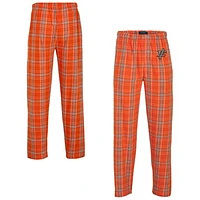 Men's Orange Inland Empire 66ers Harley Flannel Pants