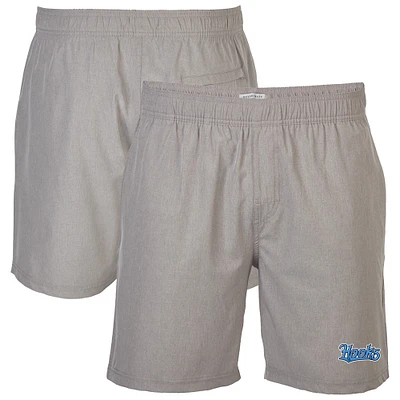 Men's Gray Corpus Christi Hooks Riptide Hybrid Shorts