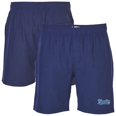 Men's Navy Corpus Christi Hooks Riptide Hybrid Shorts