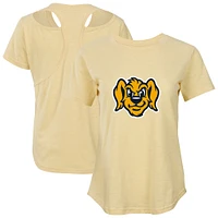 Women's Yellow Charleston RiverDogs Cut It Out T-Shirt