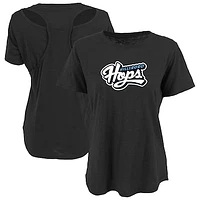 Women's Black Hillsboro Hops Cut It Out T-Shirt