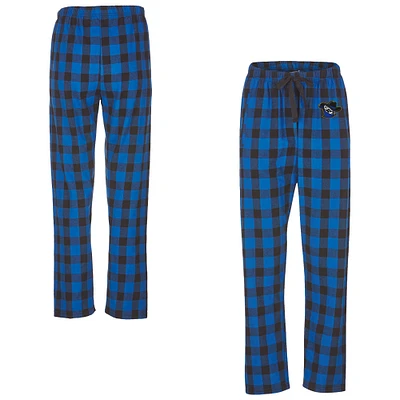 Women's Royal Quad Cities River Bandits Haley Flannel Sleep Pants