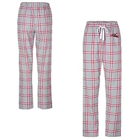 Women's Heather Gray Richmond Flying Squirrels Haley Flannel Sleep Pants