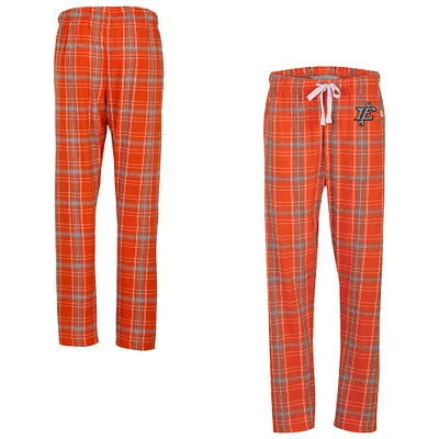 Women's Orange Inland Empire 66ers Haley Flannel Sleep Pants