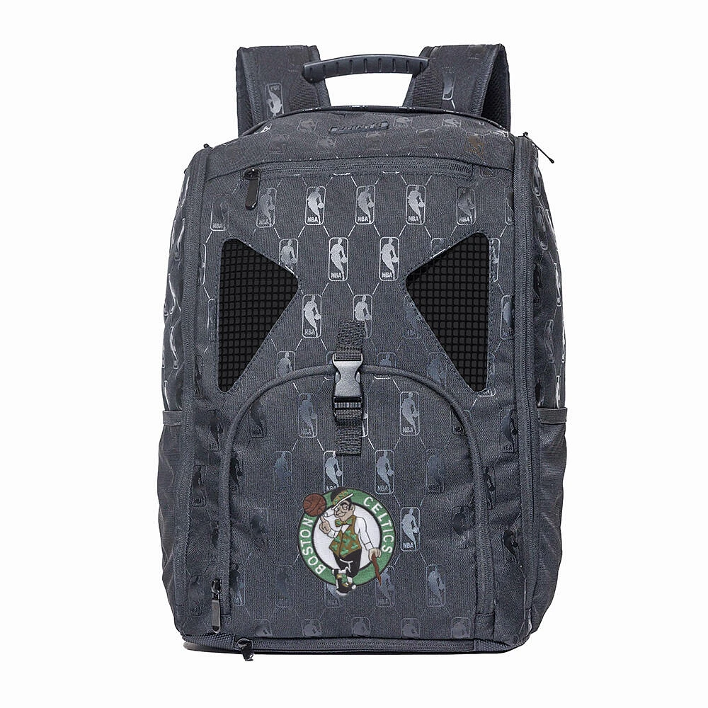 POINT3 Black Boston Celtics Road Trip Tech Backpack