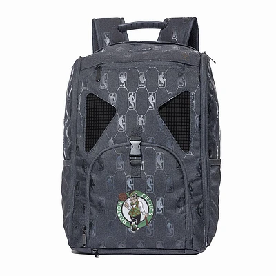 POINT3 Black Boston Celtics Road Trip Tech Backpack