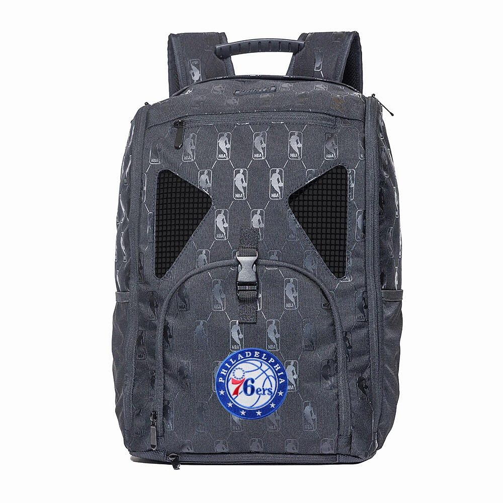 POINT3 Black Philadelphia 76ers Road Trip Tech Backpack