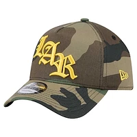 Men's New Era Camo Los Angeles Rams Mystic Camo A-Frame 9FORTY Adjustable Hat