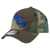 Men's New Era Camo Buffalo Bills Mystic Camo A-Frame 9FORTY Adjustable Hat