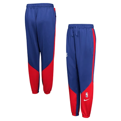 Youth Nike Royal Philadelphia 76ers 2024/25 Authentic Showtime Pants