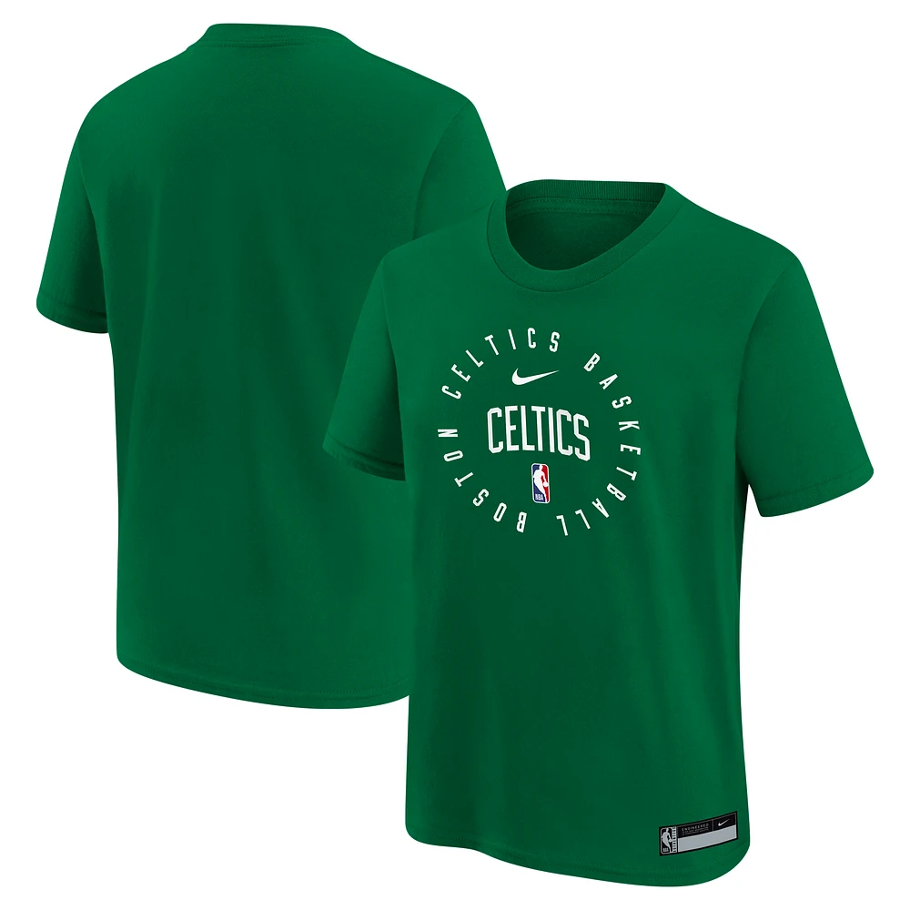 Youth Nike Kelly Green Boston Celtics Practice Legend T-Shirt