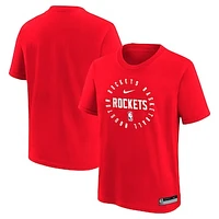 Youth Nike Red Houston Rockets Practice Legend T-Shirt