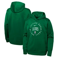 Youth Nike Kelly Green Boston Celtics Performance Practice Spotlight Pullover Hoodie