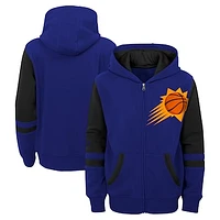 Preschool Purple Phoenix Suns Straight To The League Full-Zip Hoodie