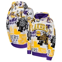 Youth  Gold Los Angeles Lakers Wild Style Pullover Hoodie