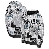 Youth  Black San Antonio Spurs Wild Style Pullover Hoodie