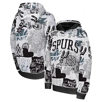 Youth  Black San Antonio Spurs Wild Style Pullover Hoodie