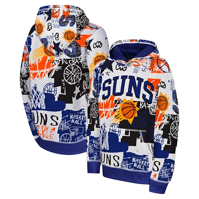 Youth  Purple Phoenix Suns Wild Style Pullover Hoodie