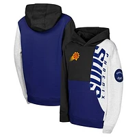 Youth  Black Phoenix Suns Splash Pullover Hoodie