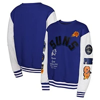 Youth Purple Phoenix Suns Star Treatment Pullover Sweatshirt