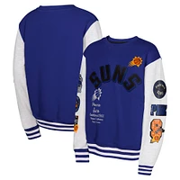 Youth Purple Phoenix Suns Star Treatment Pullover Sweatshirt