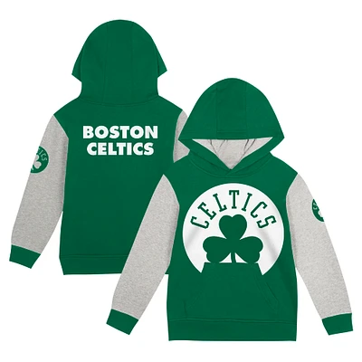 Toddler  Green Boston Celtics Fair Catch Fleece Pullover Hoodie