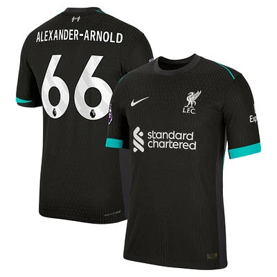 Men's Nike Trent Alexander-Arnold Forest Green Liverpool 2024/25 Away Authentic Jersey