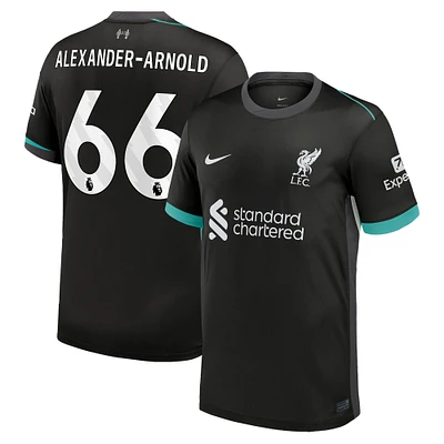 Men's Nike Trent Alexander-Arnold Forest Green Liverpool 2024/25 Away Replica Jersey