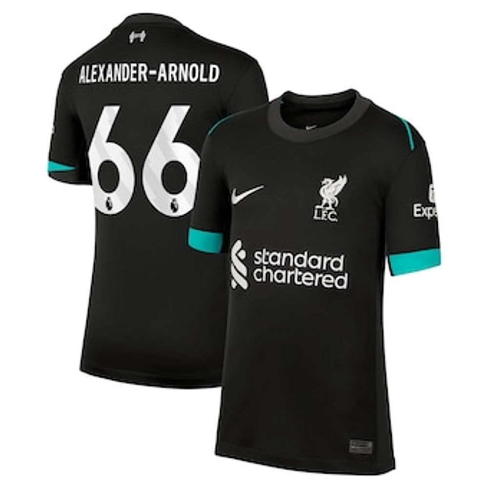 Youth Nike Trent Alexander-Arnold Forest Green Liverpool 2024/25 Away Replica Jersey