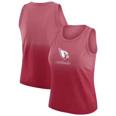 Women's WEAR by Erin Andrews x Gracie Hunt Cardinal Arizona Cardinals Ombre Tank Top