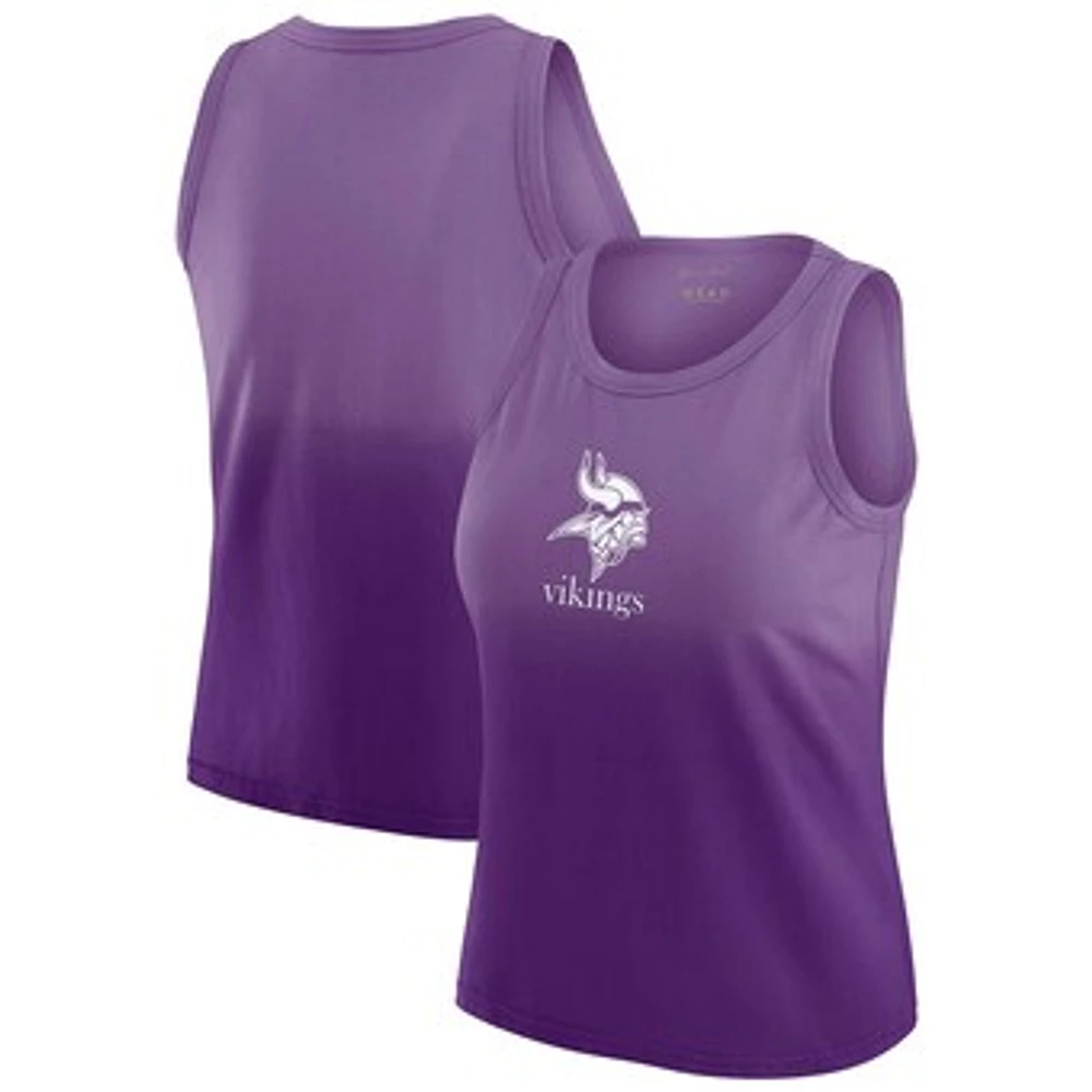 Women's WEAR by Erin Andrews x Gracie Hunt Purple Minnesota Vikings Ombre Tank Top