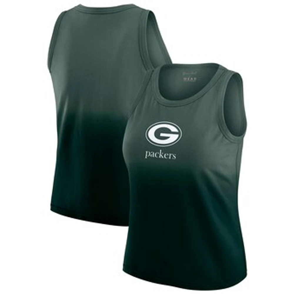 Women's WEAR by Erin Andrews x Gracie Hunt Green Bay Packers Ombre Tank Top