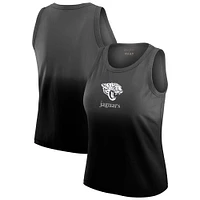 Women's WEAR by Erin Andrews x Gracie Hunt Black Jacksonville Jaguars Ombre Tank Top